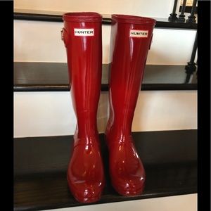 SOLD❗️ Red Hunter Boots